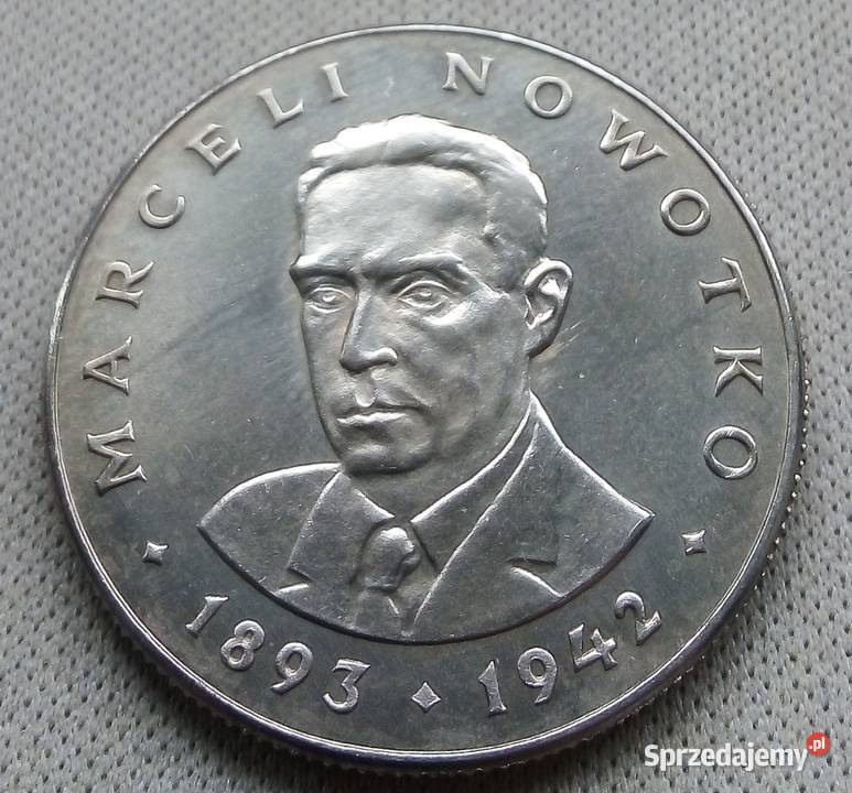 POLSKA20 1983 rCuNi RZADKI MARCELI NOWOTKO Legionowo