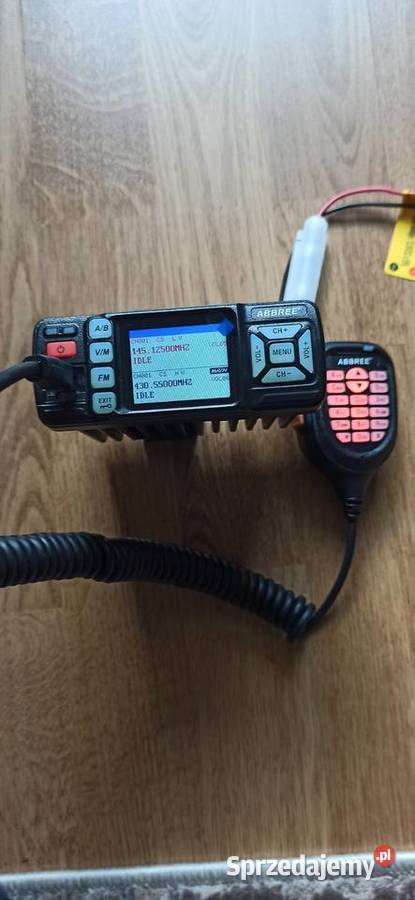 ABBREE AR318 Mini radio mobilne 25W dwuzakresowe Pozostałe Białystok