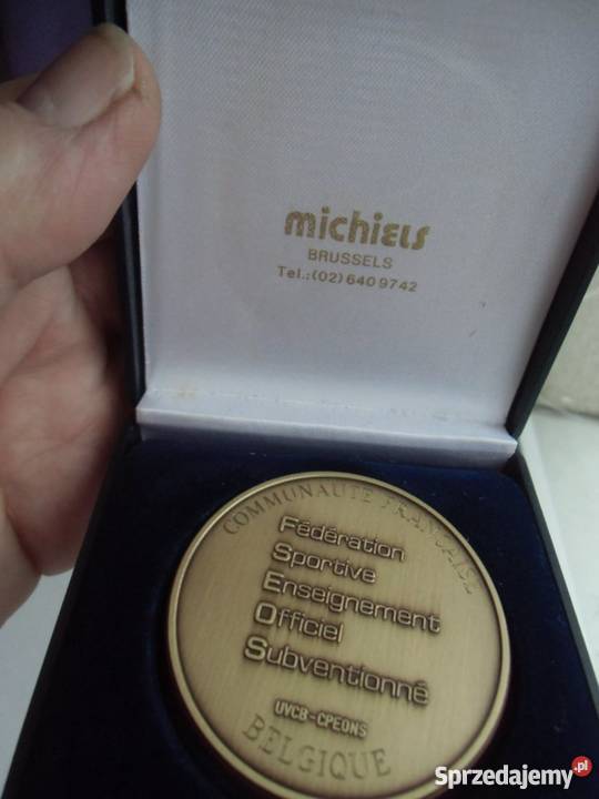 Medal Belgijskiej Federacji Sportu FSEOS w mazowieckie Warszawa