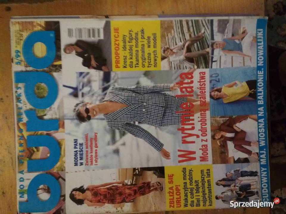 Czasopisma Burda z przełomu dekad 19902000 małopolskie Kraków