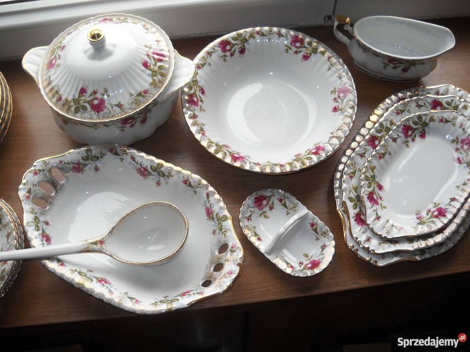 serwis obiadowy Chodzież biały sprzedam