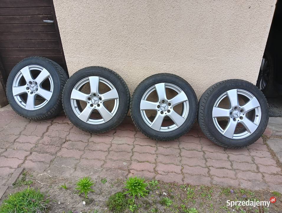 Koła 17 5 x 112 opony 21555R 17 Mercedes B A Samochodowe podkarpackie Rzeszów