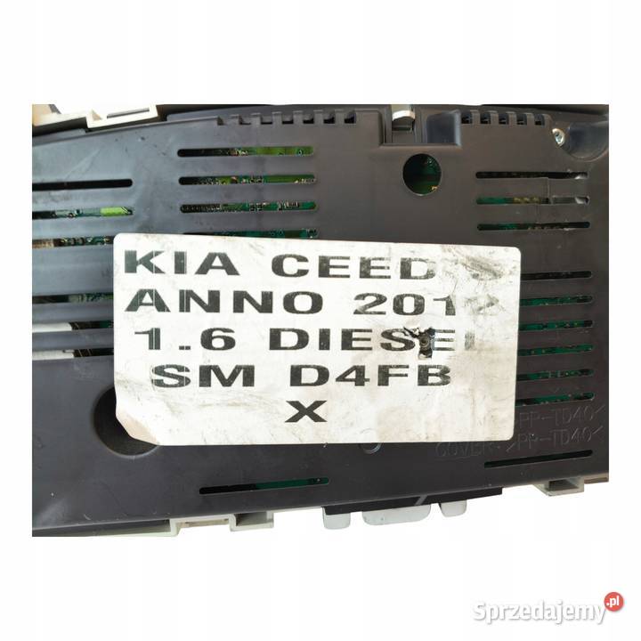 LICZNIK ZEGARY Kia Ceed I LIFT 16 CRDI Diesel osobowe