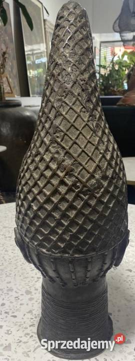 AFRYKAŃSKI CZARODZIEJ z mosiądzu wielka 15 Bolkowo