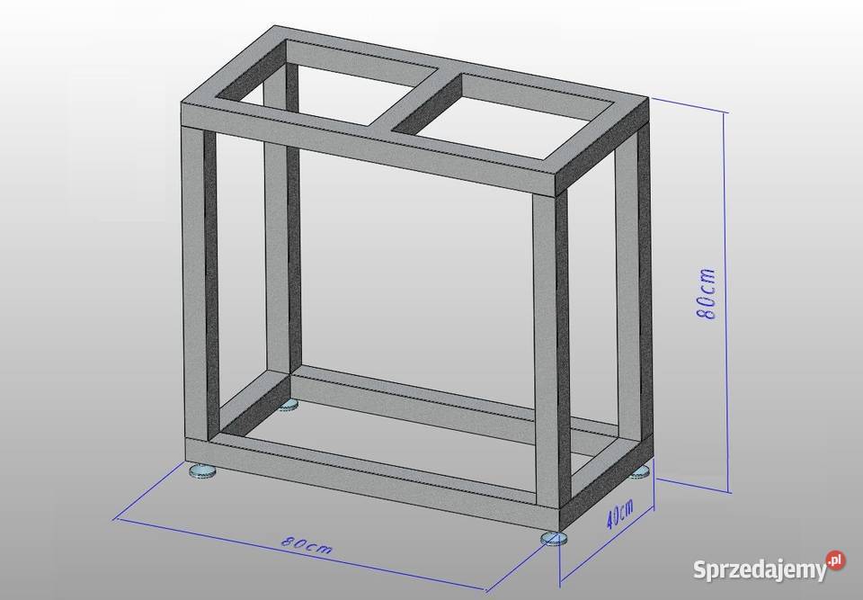 Stelaż stalowy pod akwarium mocny Dowolne Pozostałe Jeżowe sprzedam