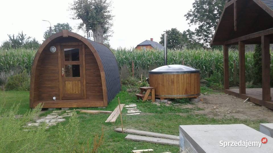 Sauna Ogrodowa Kemping Iglo z Piecem Harvia Serock