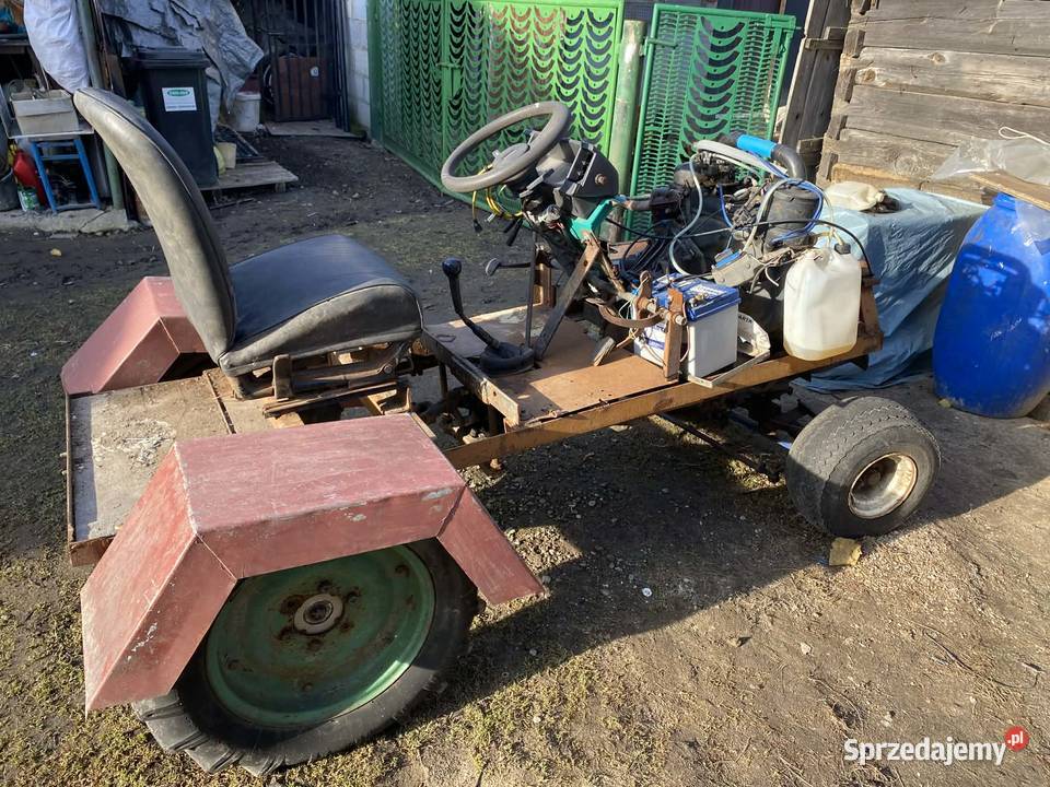 Ciągnik samoróbka SAM PAPAj Kowala-Stępocina