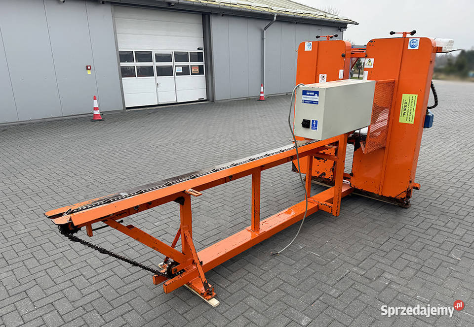 Trak pilarka 2taśmowa pionowa WIREX typ CZP2 pomorskie Sierakowska Huta