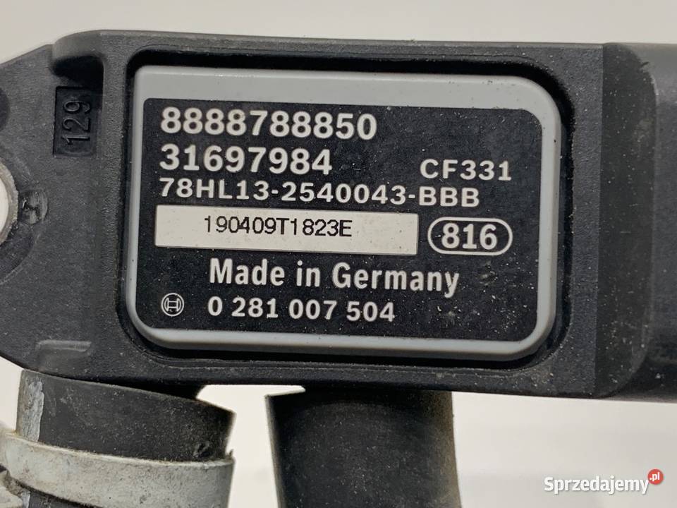 CZUJNIK CIŚNIENIA SPALIN DPF VOLVO S90 II