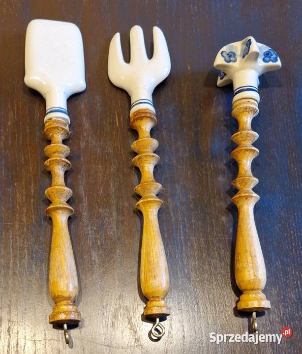 Ozdoby do kuchni do powieszenia vintage fajans Lublin sprzedam