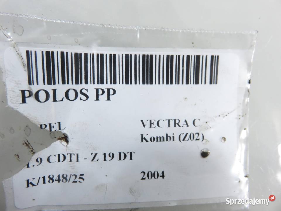 PÓŁOŚ PRAWA OPEL VECTRA C 19 CDTI Półosie małopolskie