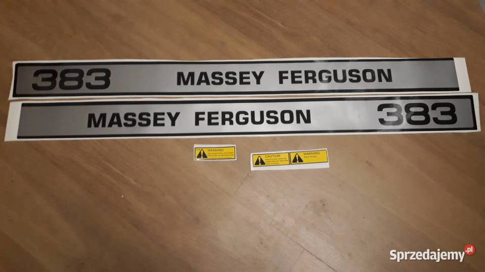 naklejki na traktor massey fergusson