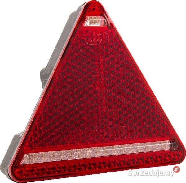 Lampa tylna zespolona LED lewa trójkątna 1224V Kamionna sprzedam