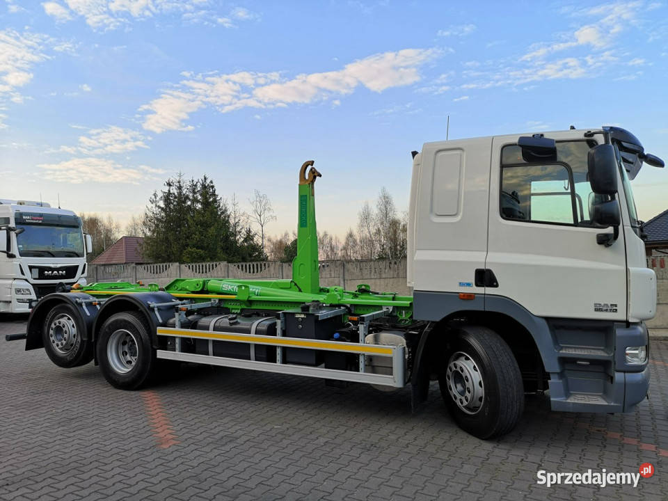 DAF CF 85410 ATE Hakowiec 6x2 Skibicki 250 z serwisowany w ASO Daleszyce