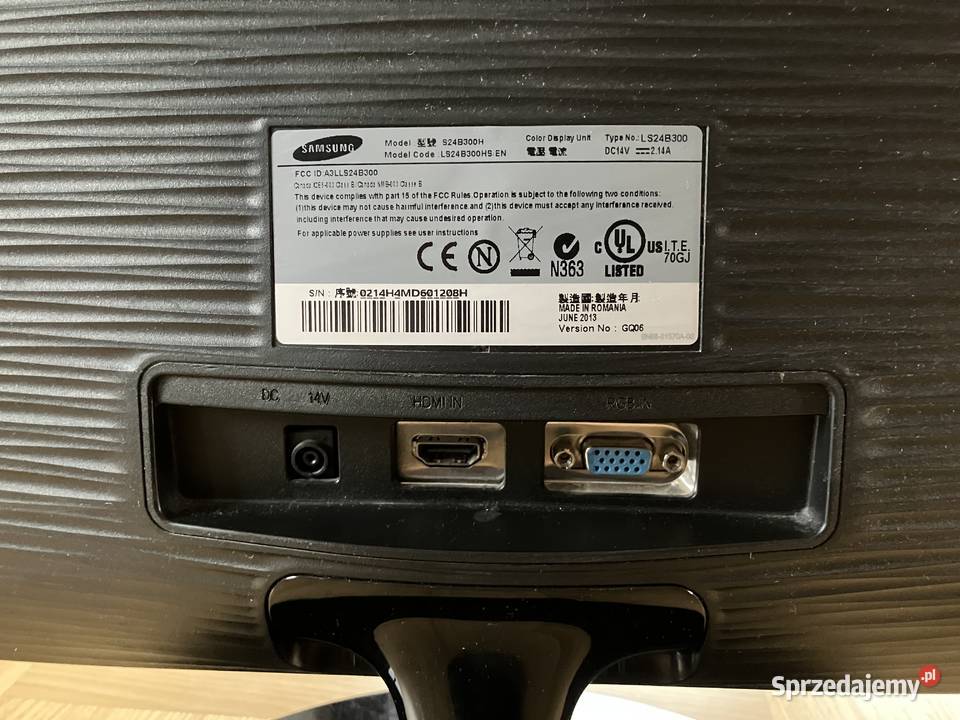Monitor Samsung SyncMaster S24B300H Bielsko-Biała