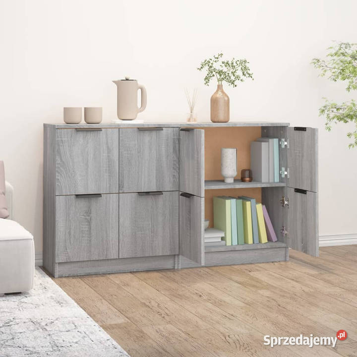 Komody 2 szary dąb 60x30x70 materiał Warszawa