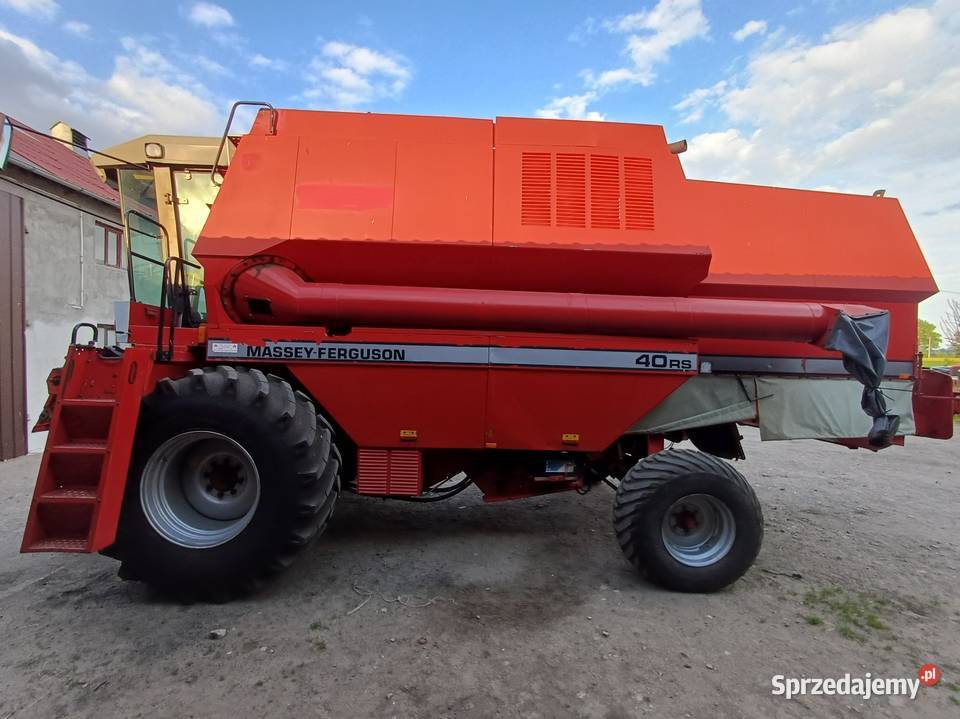 Kombajn Zbożowy Massey Ferguson 40RS Heder 6m Płonne-Plebanka