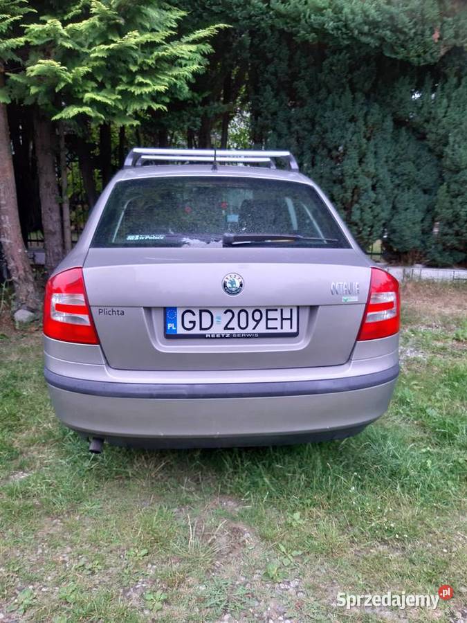 Skoda Octavia II FL 16 MPI z LPG stan GDAŃSK Gdańsk