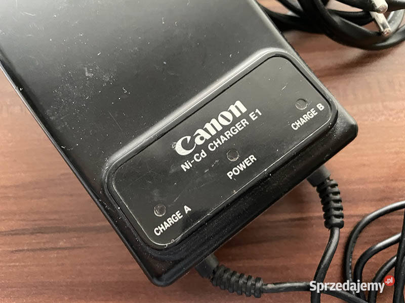 Ładowarka Canon NiCd Charger E1 Akcesoria Kielce