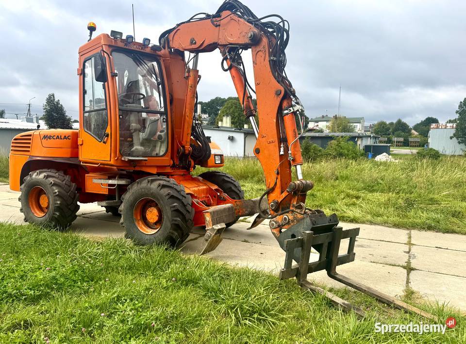 Koparka Mecalac 12MXT faktura łyżki Telatyn sprzedam