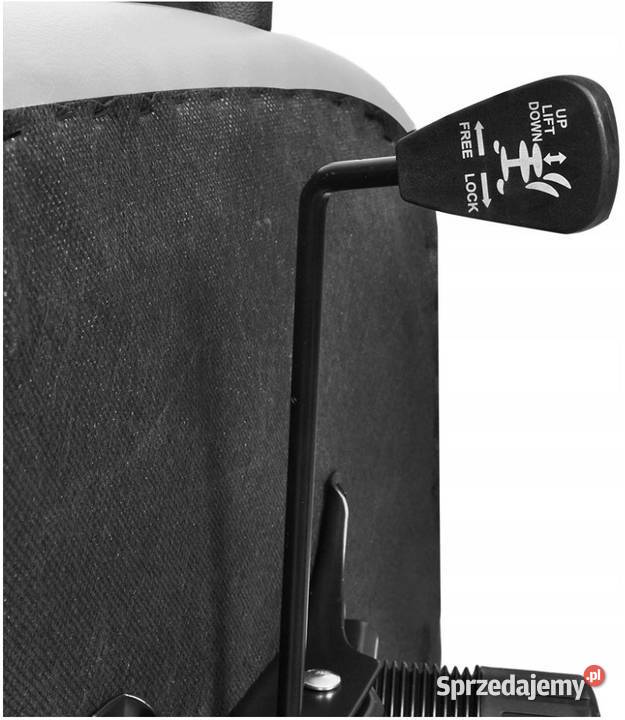 Wygodny FOTEL BIUROWY Krzesło Biurowe TILT Chrom Fotele i pufy sprzedam