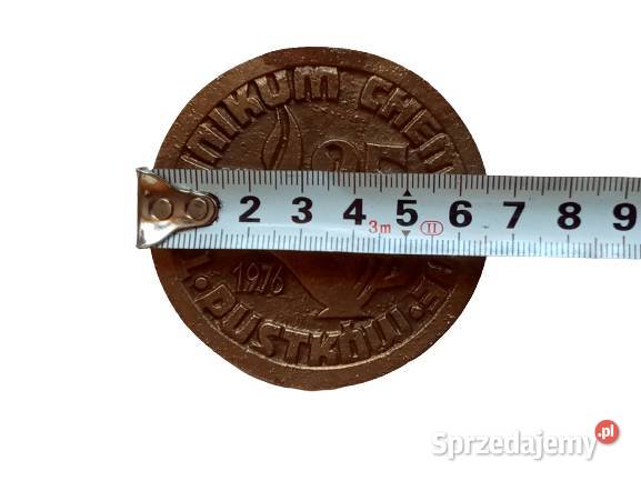 Medalplakieta mosiężna 25 TCh PUSTKÓW Rzeszów