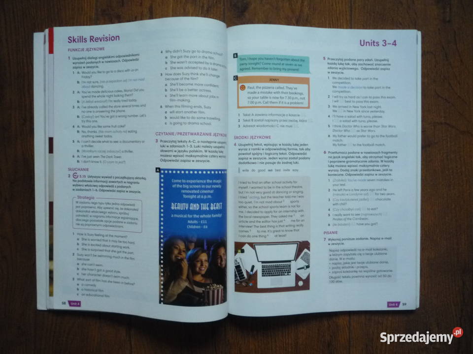 English Class B1 Klasa 8 Podręcznik Pearson Szczecin sprzedam