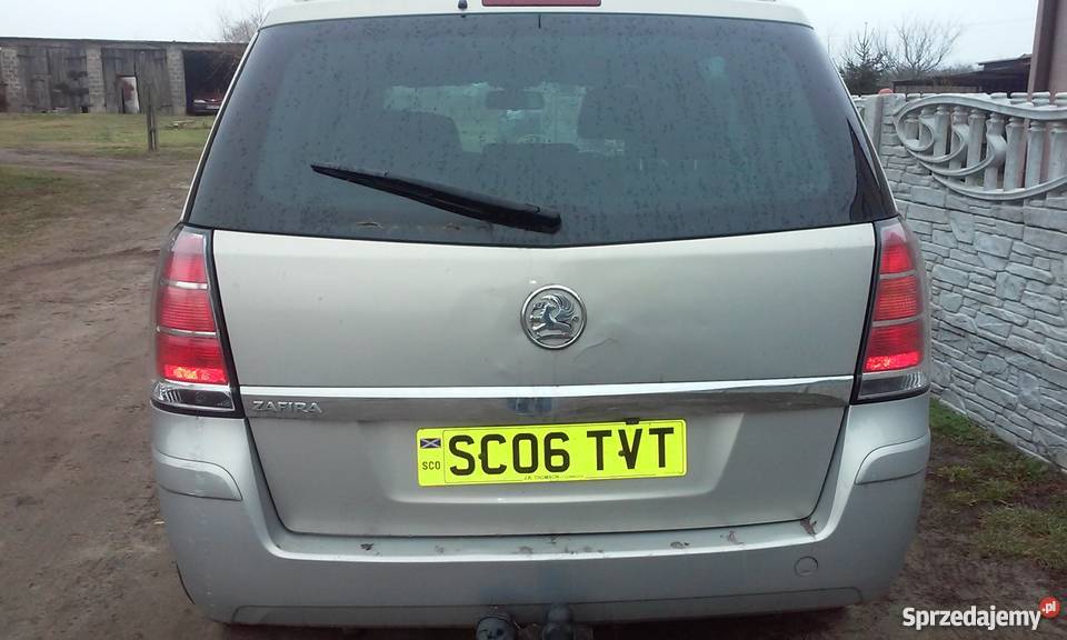 Opel zafira b anglik Sławsk sprzedam