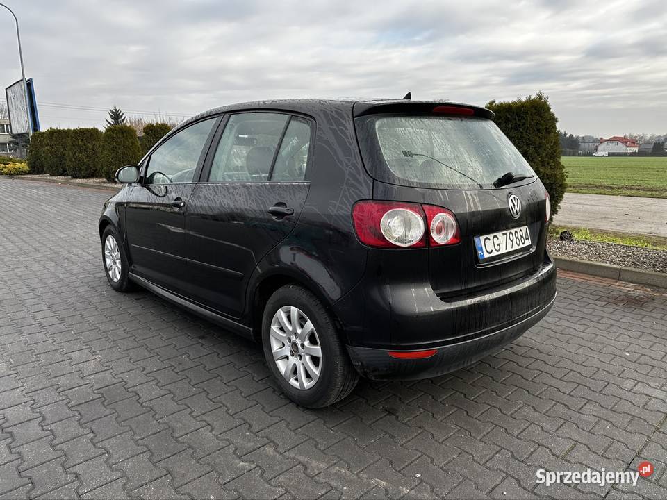 Volkswagen Golf Plus 19 TDI czarny klimatronic Włocławek sprzedam