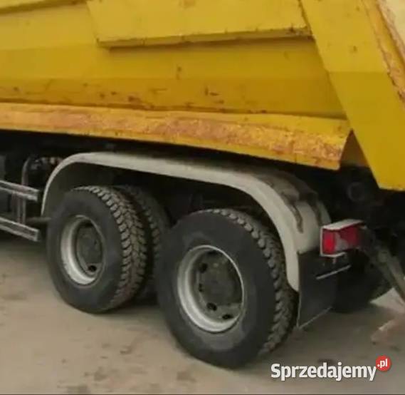 MAN TGS wywrotka 8x8 żółty Wywrotki mazowieckie Warszawa