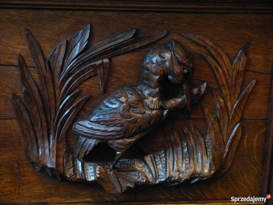 Wspaniały kredens myśliwskisklep Dąbrowa Dąbrowa Górnicza