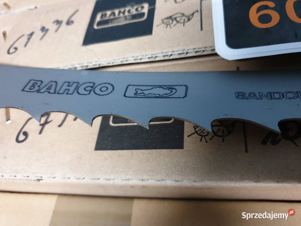 Mocna Szwedzka piła bimetaliczna Bimetal Bahco Produkcja Siedlce
