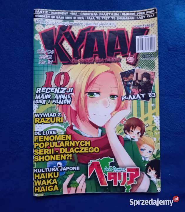 Kyaa magazyn o mandze i anime Numer 21 0506 2012 Koźminek sprzedam