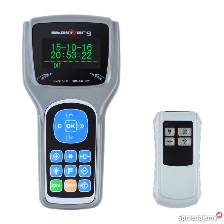 Waga magazynowa hakowa 5 ton 2 piloty Poczesna sprzedam