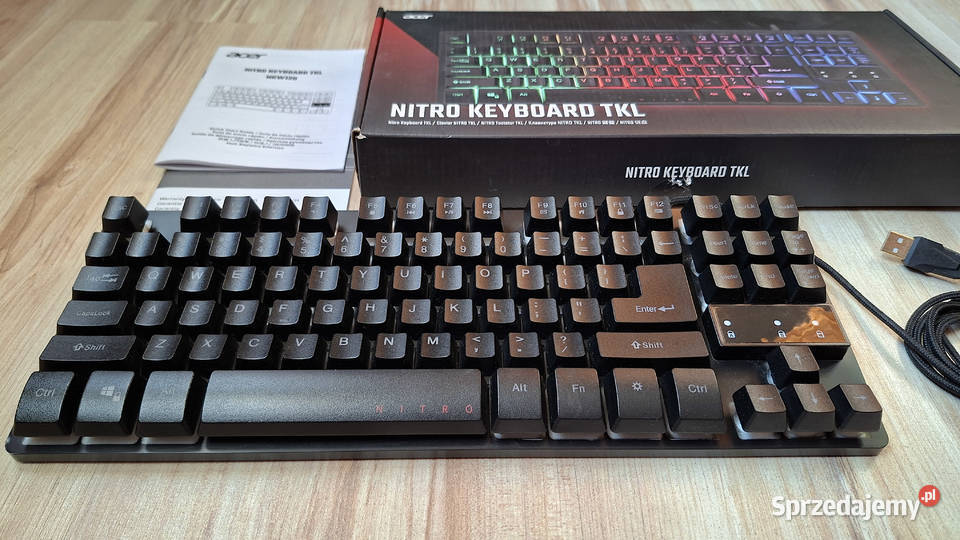 Klawiatura Acer Nitro TKL Dąbrowa Górnicza sprzedam