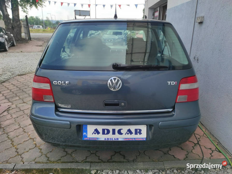 Volkswagen Golf FL 19 TDI Climatronic alu 17 lakier metallic śląskie Racibórz