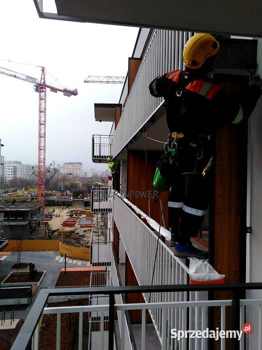 Prace wysokościowe Usługi Alpinistyczne mazowieckie Warszawa