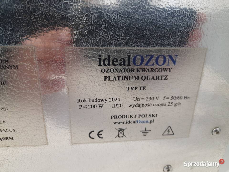 Ozonator Kwarcowy IdealOzon 225g