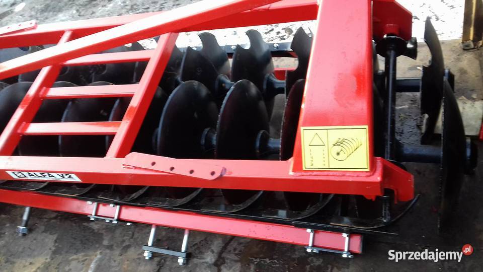 agregat brona talerzowa talerzówka strumyk DOWÓZ nieuszkodzony Piła