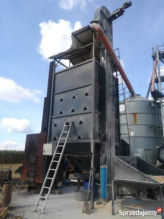 Suszarnia do kukurydzy i zbóż 12 ton nieuszkodzony Trzebień