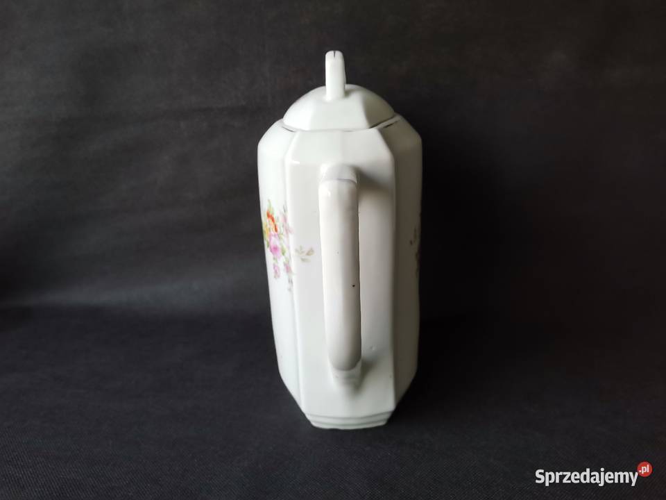 Stary przedwojenny dzbanek porcelana Śląska śląskie