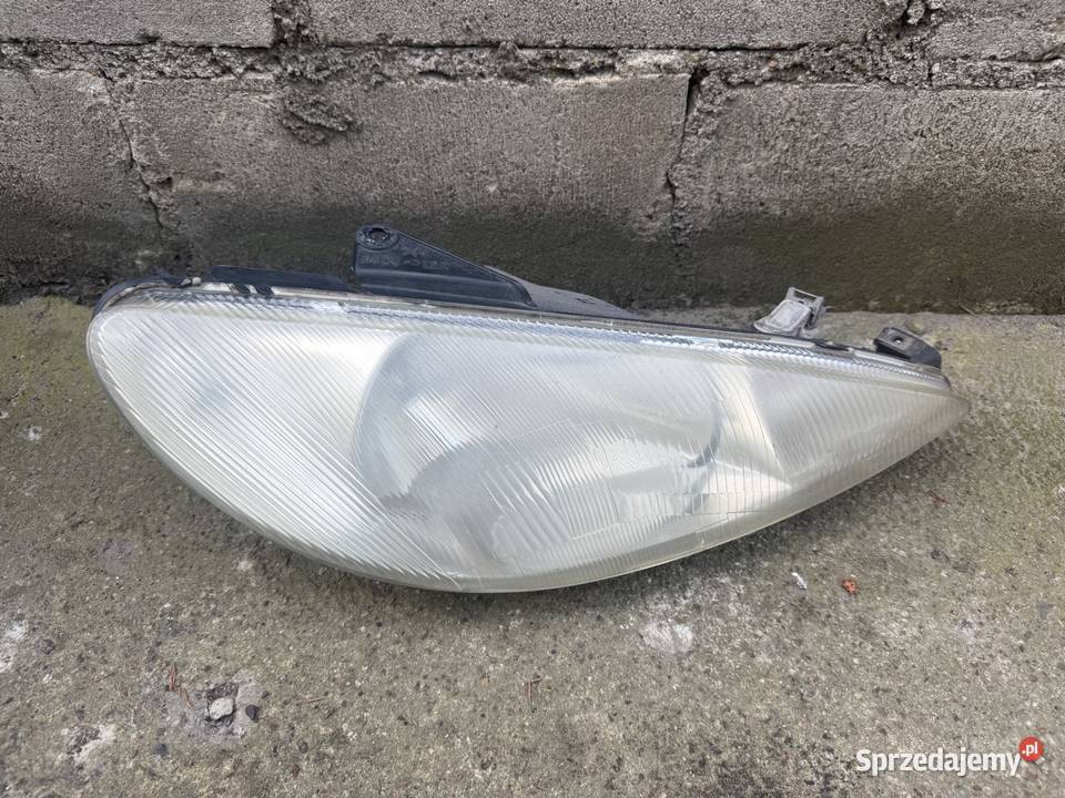 Lampa przód prawa Peugeot 206 Ostrów Wielkopolski