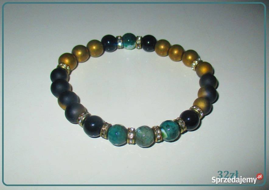 Bransoleta z kamieni naturalnych bransolety Ozdoby łódzkie Łódź