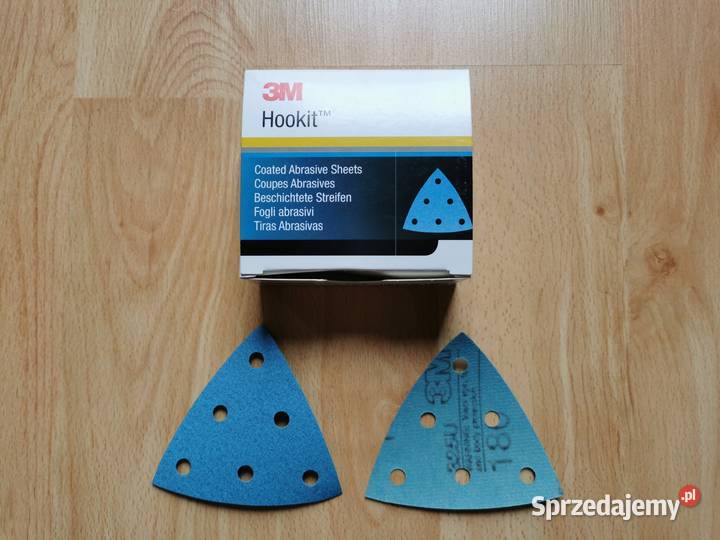 3M Hookit Arkusze ścierne 325U 88 x 95mm P180 Narzędzia specjalistyczne