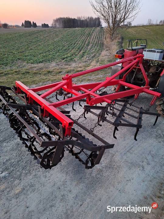 Agregat uprawowy przedsiewny brona ciężka lubelskie Zamość