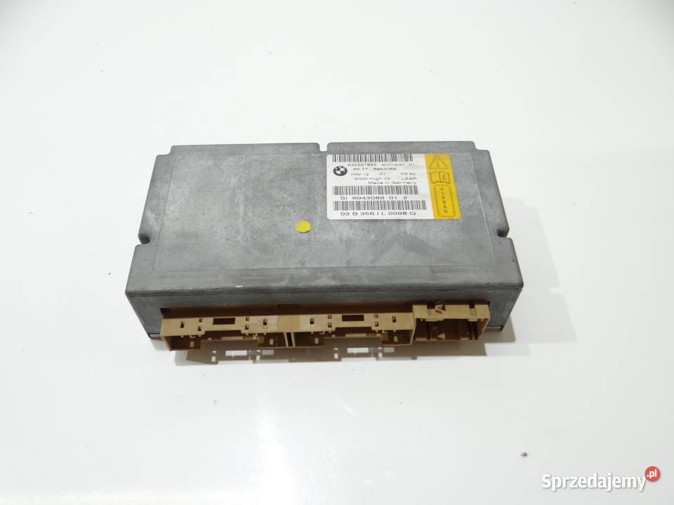 MODUŁ SENSOR PODUSZEK AIRBAG BMW 5 E60 E61 osobowe sprzedam