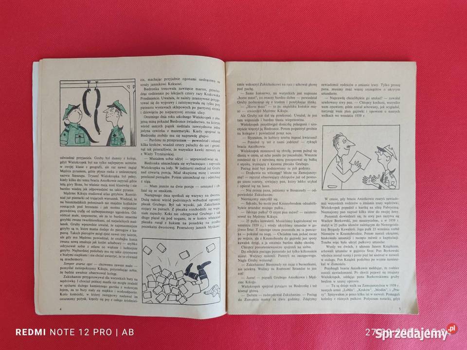 Zaginiony sztandar Ludwik Paczyński wyd 1 z 1986 Antykwariat Katowice