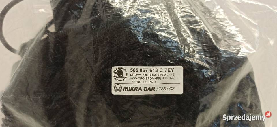 SKODA KODIAQ SIATKA BAGAŻNIKA 565867613C dolnośląskie