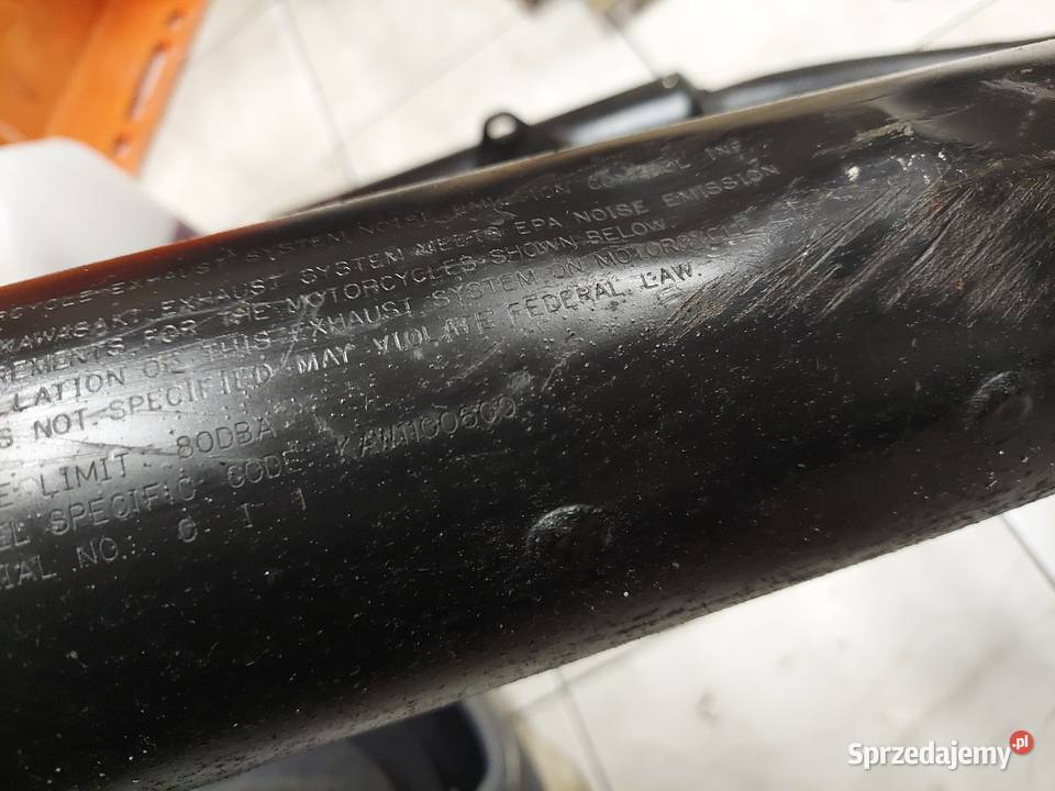 Kawasaki GPX 600 wydech tłumik kolektor GPX 600 Jelenia Góra