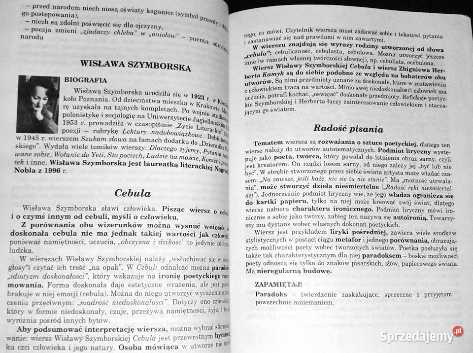 Ściąga kl 2 Gimnazjum Bogumiła Wojnar Chełm